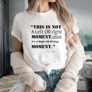 Senator cory booker this is not a left or right moment retro T-Shirt