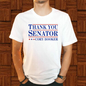 Thank You Senator Cory Booker 2025 T-Shirt