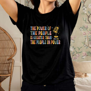 The Power Of The People Is Greater Than The People In Power, Cory Booker T-Shirt